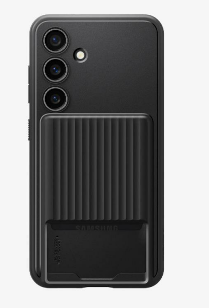 Spigen Galaxy S24 Kılıf Liquid Slot Matte Black