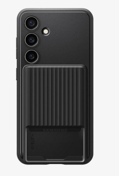 Spigen Galaxy S24 Kılıf Liquid Slot Matte Black