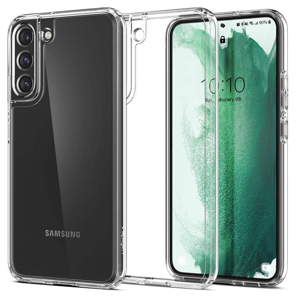 Spigen Galaxy S22 Plus 5G Kılıf, Spigen Ultra Hybrid Crystal Clear