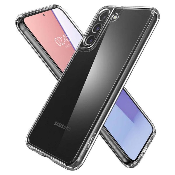 Spigen Galaxy S22 Plus 5G Kılıf, Spigen Ultra Hybrid Crystal Clear