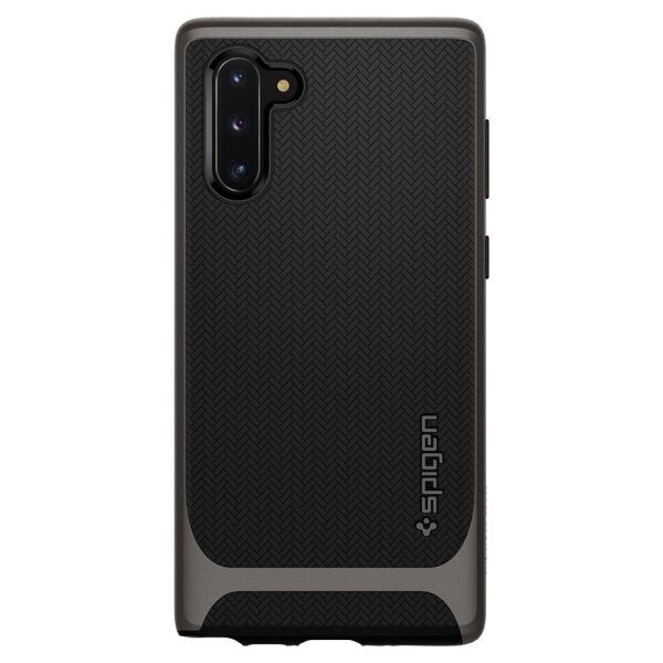Spigen Galaxy Note 10 ile Uyumlu Kılıf Neo Hybrid Gunmetal