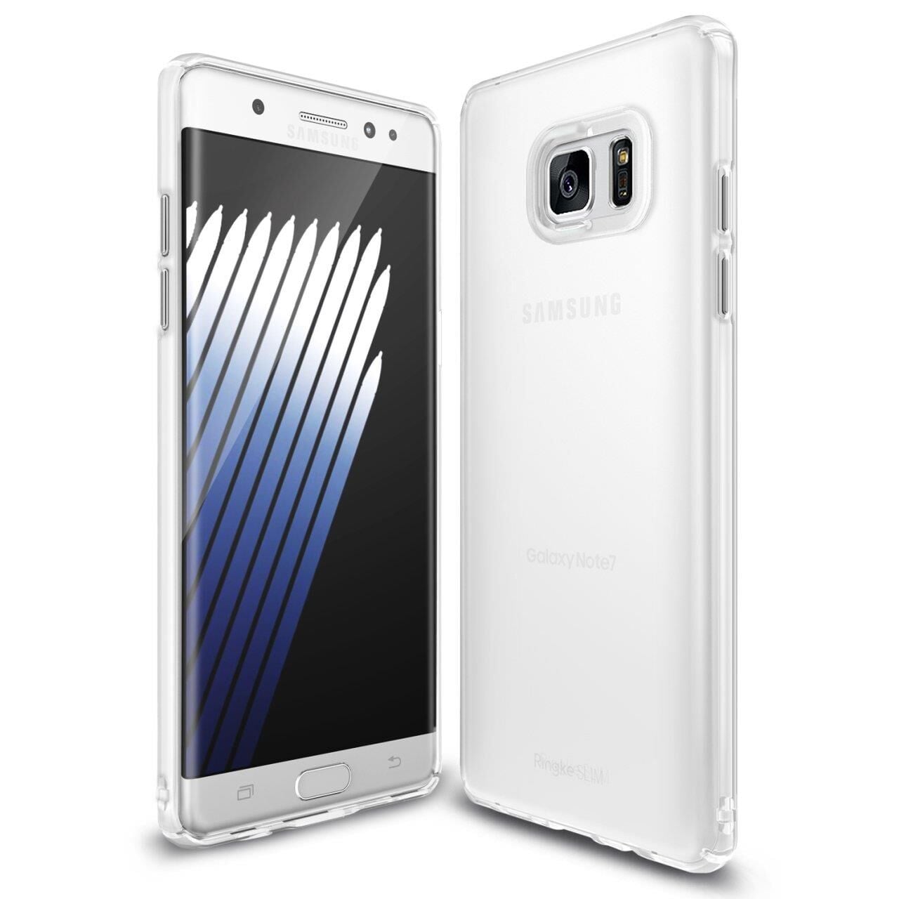 Ringke Slim Frost Galaxy Note 7 FE ile Uyumlu Kılıf White