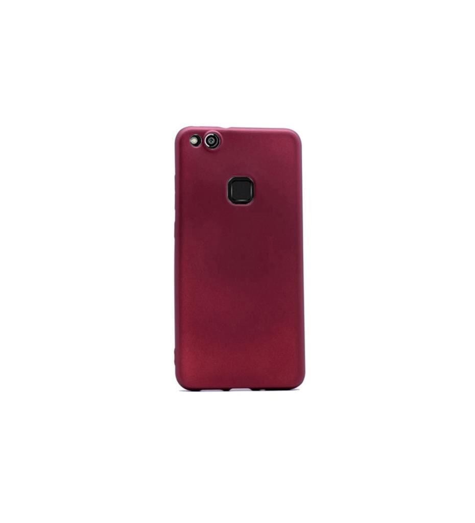 Jopus P10 Lite ile Uyumlu 2017 Soft Oil Silikon Kılıf Mor JS-108