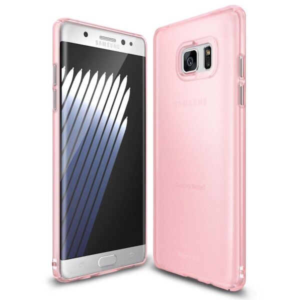 Ringke Slim Frost Galaxy Note 7 FE ile Uyumlu Kılıf Pink