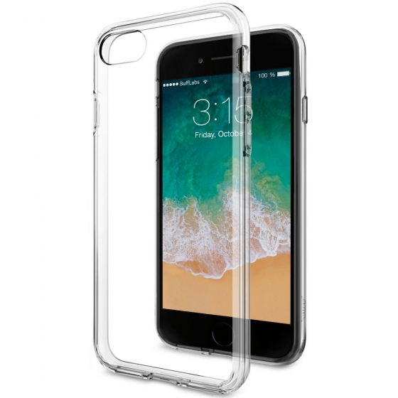 Buff iPhone SE 2020 / 8 / 7 ile Uyumlu Air Hybrid Kılıf Crystal Clear