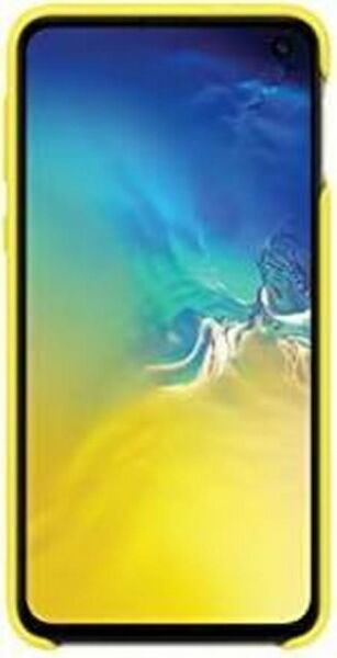 Galaxy S10e ile Uyumlu Kılıf Silicone Cover Sarı EF-PG970TYEGWW