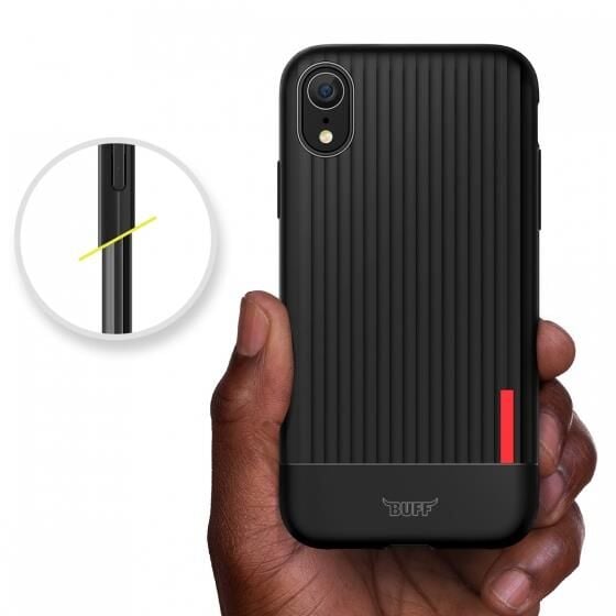 Buff iPhone XR ile ile Uyumlu Single Fit Kılıf Black