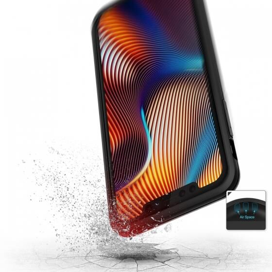 Buff iPhone XR ile ile Uyumlu Single Fit Kılıf Black