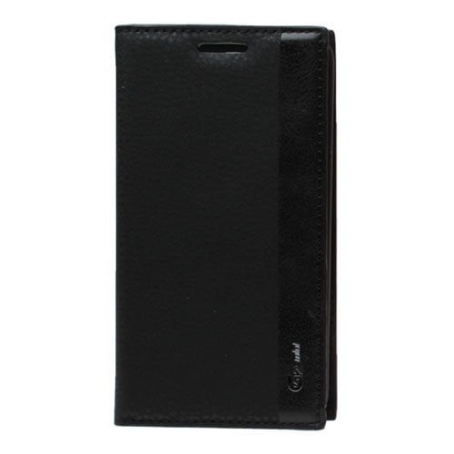 G2 Mini D610 ile Uyumlu Magnum Serisi Yan Model Kapaklı Kılıf Siyah