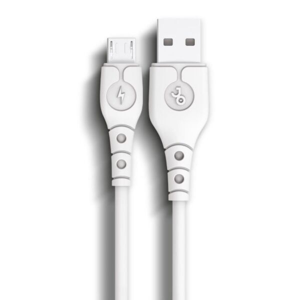 Jopus Universal Micro JO-DU01 Dualm 2in1 2,4 A Şarj Seti Beyaz