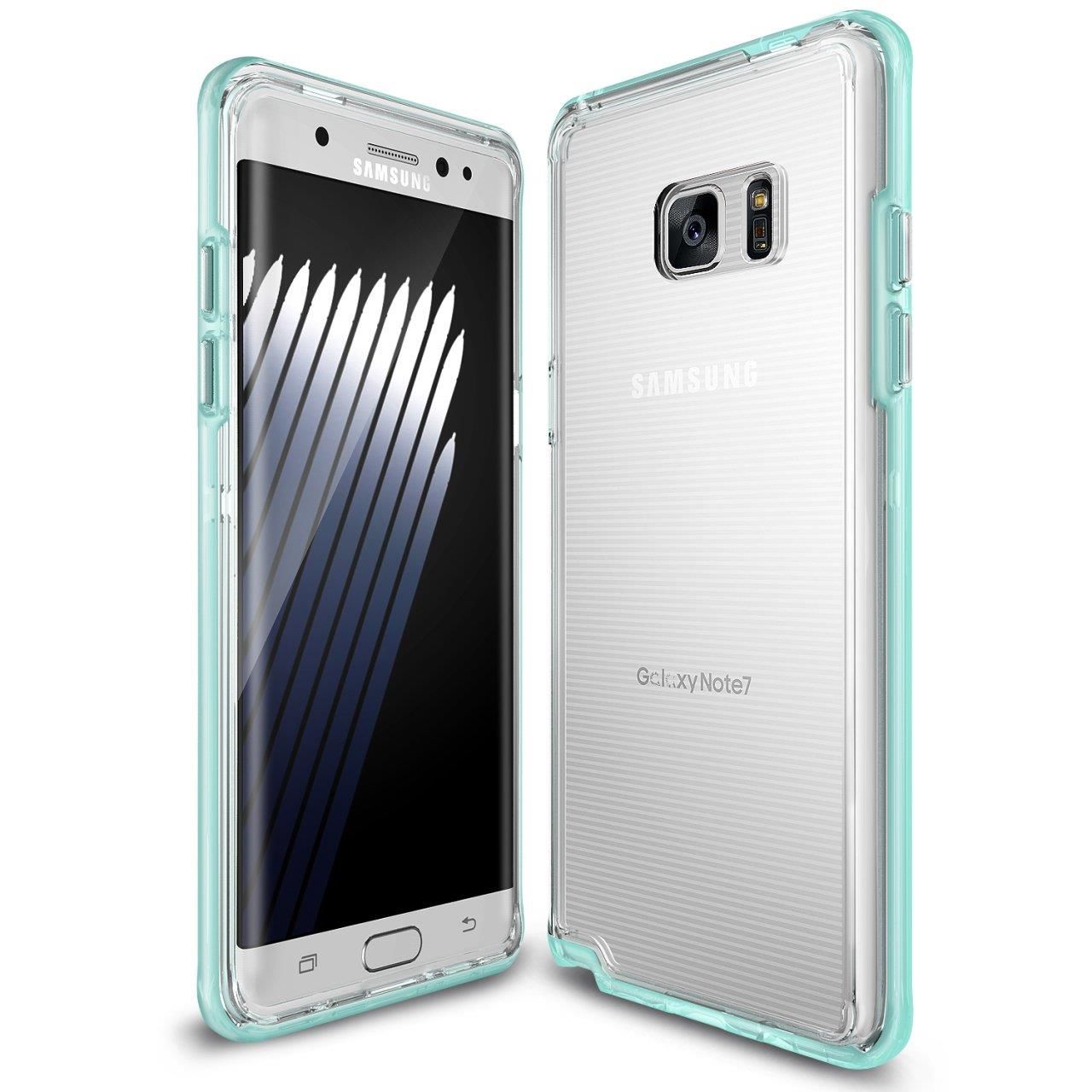 Ringke Frame Frost Galaxy Note 7 FE ile Uyumlu Çerçeveli Bumper Kılıf Mint