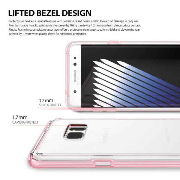 Ringke Frame Frost Galaxy Note 7 FE ile Uyumlu Çerçeveli Bumper Kılıf Mint