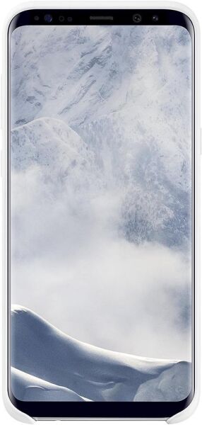 Galaxy S8 Plus ile Uyumlu Silikon Kılıf Beyaz EF-PG955TWEGWW