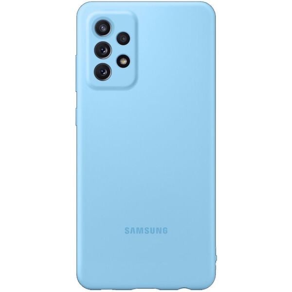 Galaxy A72 ile Uyumlu Slim Kılıf Mavi EF-PA725TLEGWW