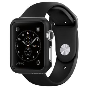 Spigen Apple Watch ile Uyumlu Kılıf Thin Fit (38mm) Black