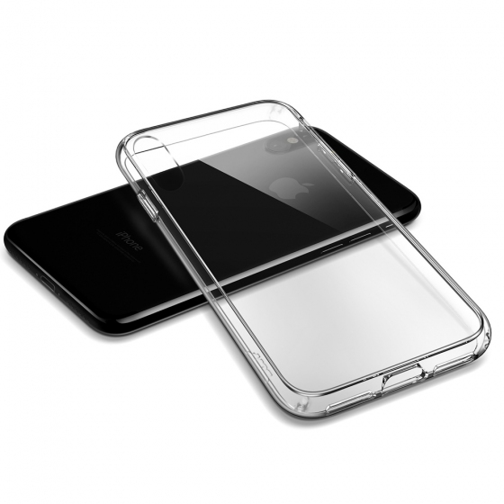 Buff iPhone X ile Uyumlu Air Hybrid Kılıf Crystal Clear