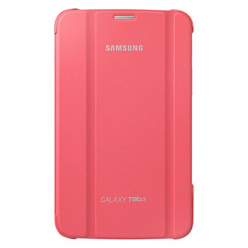 Galaxy Tab 3 7.0'' T210 ile Uyumlu Bookcover Kılıf Pembe EF-BT210BPEGWW