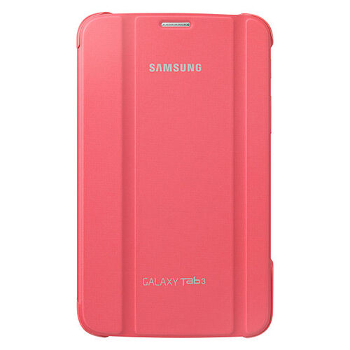 Galaxy Tab 3 7.0'' T210 ile Uyumlu Bookcover Kılıf Pembe EF-BT210BPEGWW