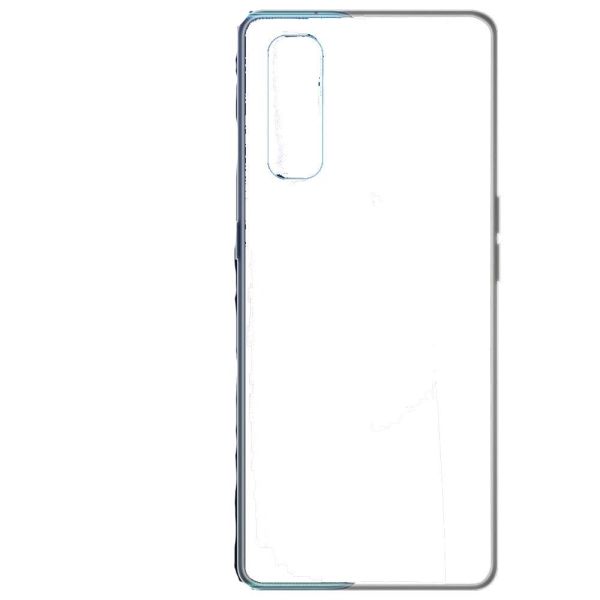 Find X2 ile Uyumlu Ultra Slim Silikon Kılıf Şeffaf