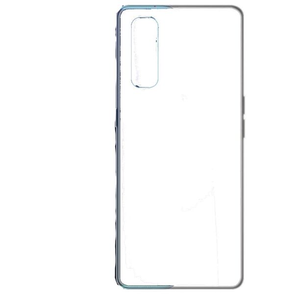 Find X2 ile Uyumlu Ultra Slim Silikon Kılıf Şeffaf