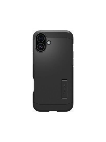 Spigen iPhone 16 Plus ile Uyumlu Kılıf Tough Armor Mag (MagSafe Uyumlu) Black
