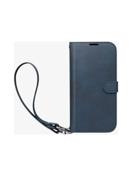 Spigen iPhone 15 Pro ile Uyumlu Kılıf Wallet S Pro Navy