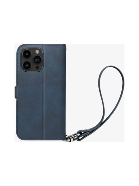 Spigen iPhone 15 Pro ile Uyumlu Kılıf Wallet S Pro Navy