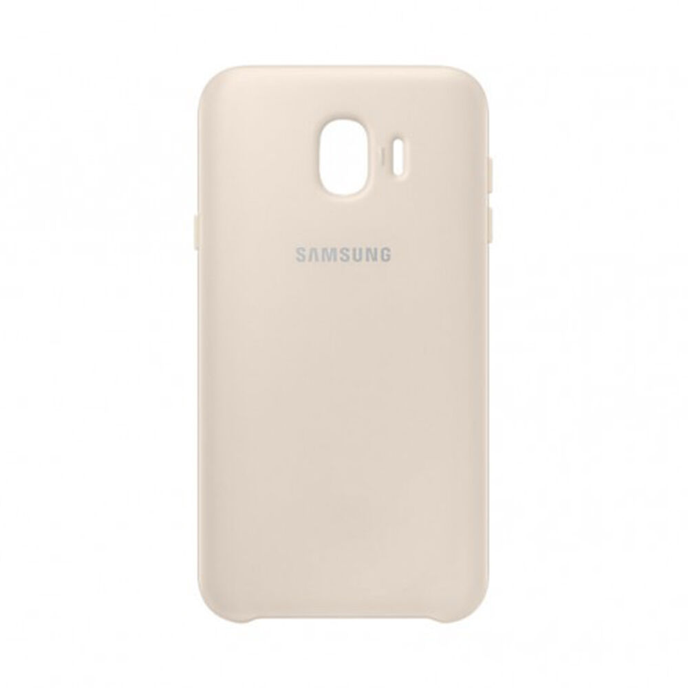 Galaxy J4 2018 ile Uyumlu Dual Layer Sert Kılıf PJ400CFEGWW Gold