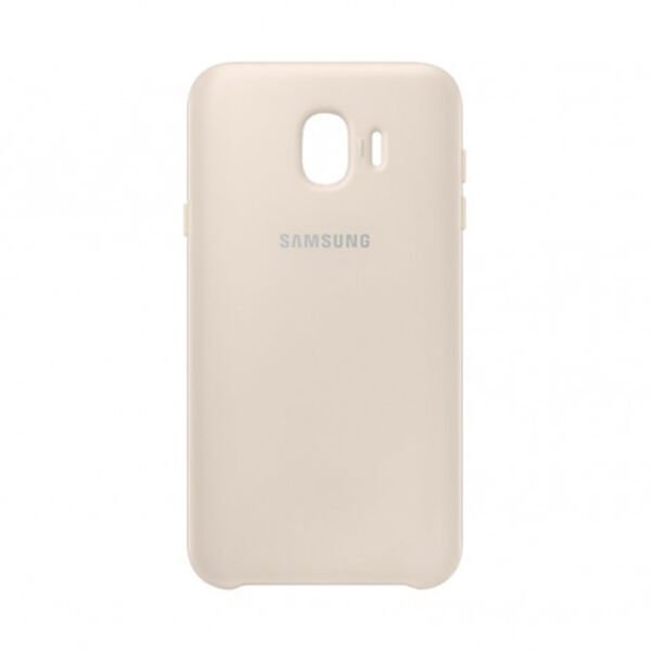 Galaxy J4 2018 ile Uyumlu Dual Layer Sert Kılıf PJ400CFEGWW Gold