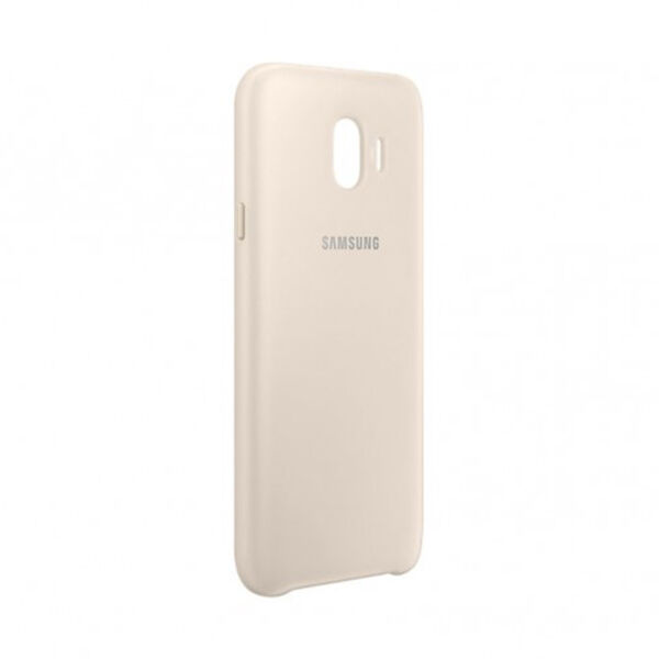 Galaxy J4 2018 ile Uyumlu Dual Layer Sert Kılıf PJ400CFEGWW Gold