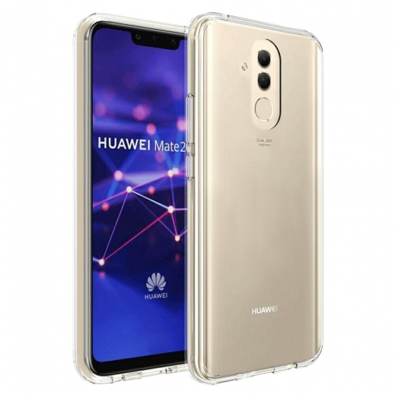 Buff Mate 20 Lite ile Uyumlu Air Hybrid Kılıf Crystal Clear
