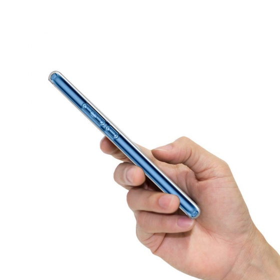 Buff Mate 20 Lite ile Uyumlu Air Hybrid Kılıf Crystal Clear