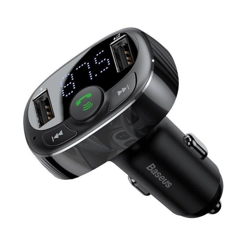 Baseus Araç Bluetooth FM Transmitter Araç Kiti USB Girişli CCTM-01