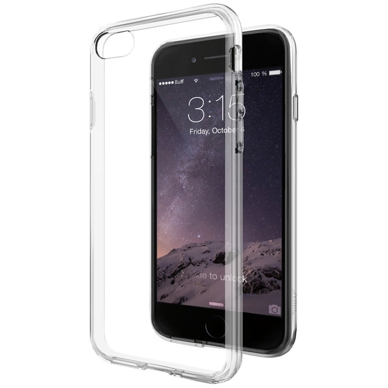 Buff iPhone 6/6s Plus ile Uyumlu Air Hybrid Kılıf Crystal Clear