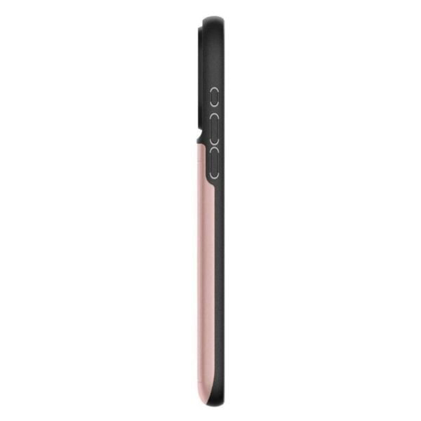 Spigen iPhone 15 Pro ile Uyumlu Kılıf Slim Armor CS Rose Gold