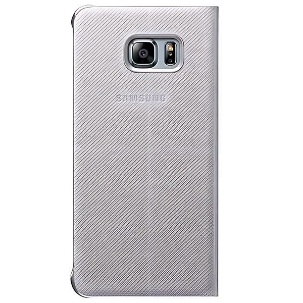 Galaxy S6 Edge Plus ile Uyumlu Kılıf S View Cover EF-CG928PSEGTR Gümüş
