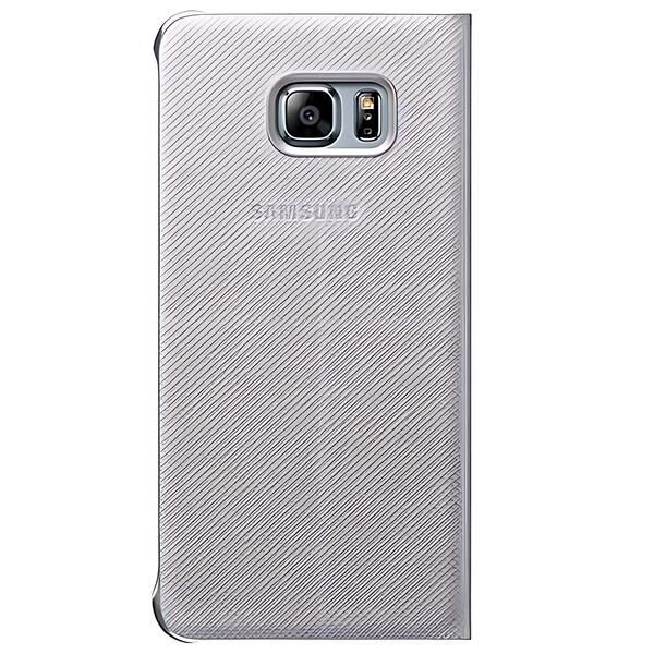 Galaxy S6 Edge Plus ile Uyumlu Kılıf S View Cover EF-CG928PSEGTR Gümüş