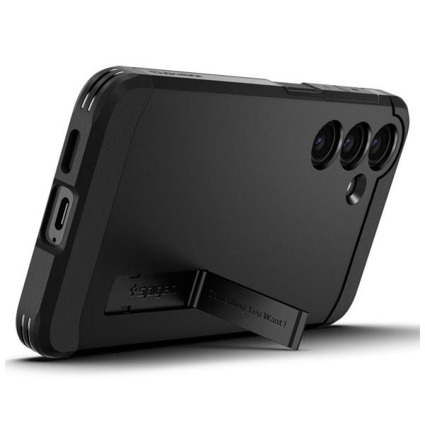 Spigen Galaxy S24 ile Uyumlu Kılıf Tough Armor Black